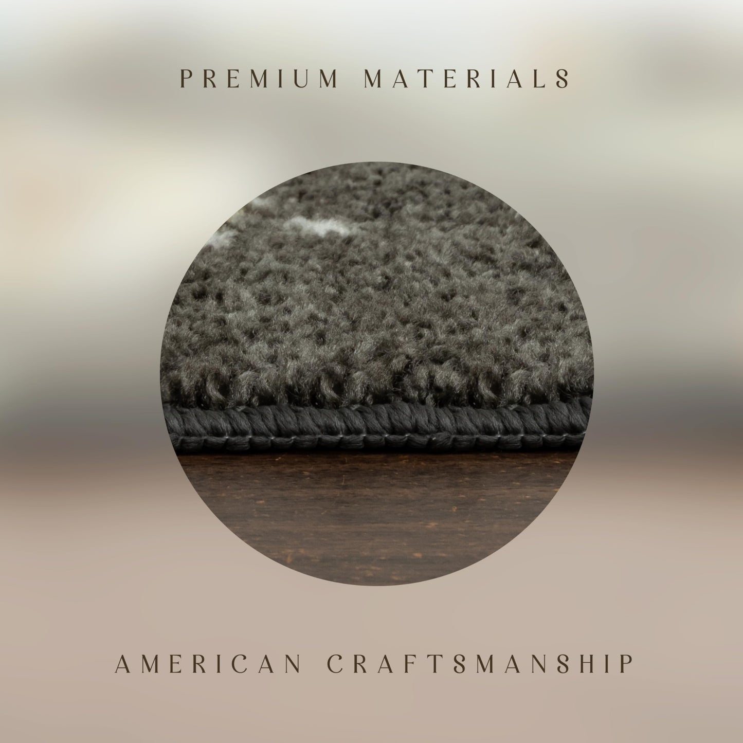 Maples Rugs Reggie Floral Runner Rug - Made in USA - Washable, Non Slip Indoor Carpet for Kitchen, Hallway, and Laundry Room, 1'8 x 5, Dark Grey