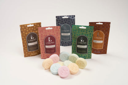 Laroma Aromatherapy Shower Steamers,10 Pack Shower Bombs for Men & Women, Made in The USA, 5 Essential Oil Blended Scents for Relaxation & Stress Relief