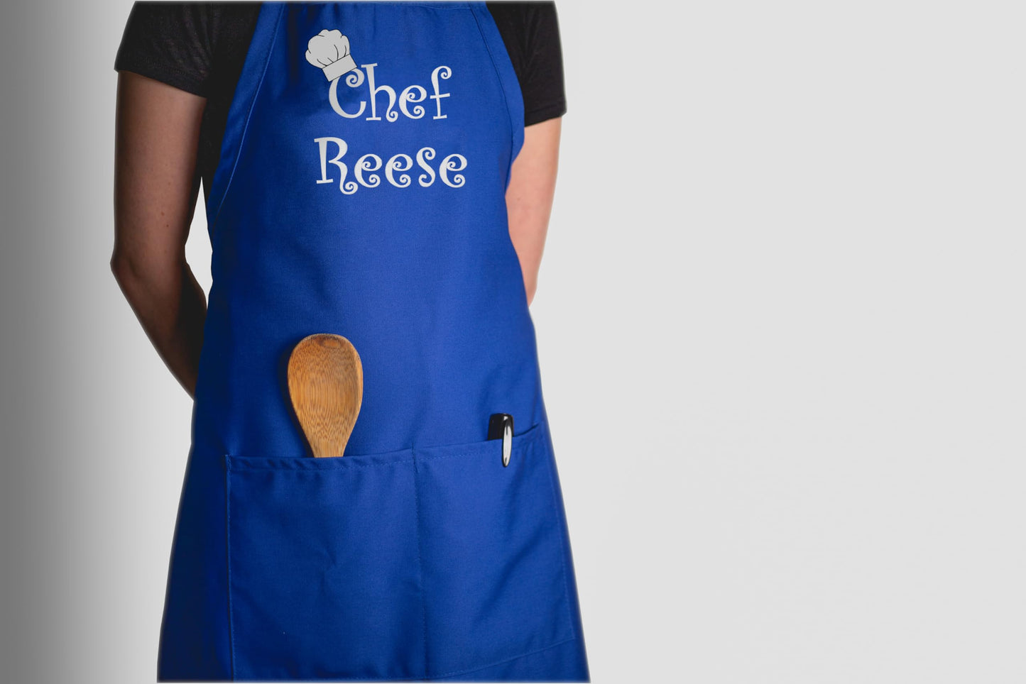 Made in the USA Personalized Embroidered Premium Adult Apron for Men Women Fathers Mothers Day Kitchen BBQ Grilling Gift