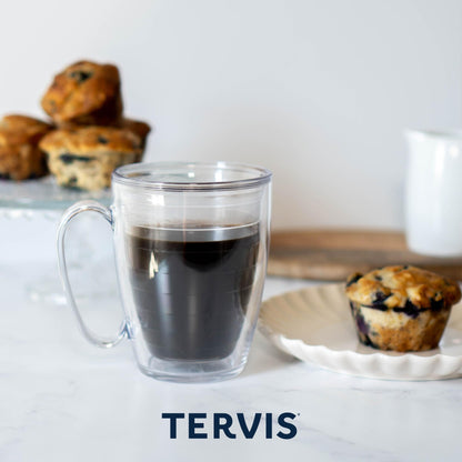 Tervis Peanuts Christmas Collage Made in USA Double Walled Insulated Tumbler Travel Cup Keeps Drinks Cold & Hot, 16oz Mug, Classic