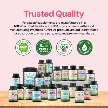 Myo-Inositol & D-Chiro Inositol Supplement for Women's Health | Fertility Supplements Women | Inositol 40:1 Ratio Support Ovarian Function & Healthy Hormone Balance Women | 2050mg | 120 Powder Caps