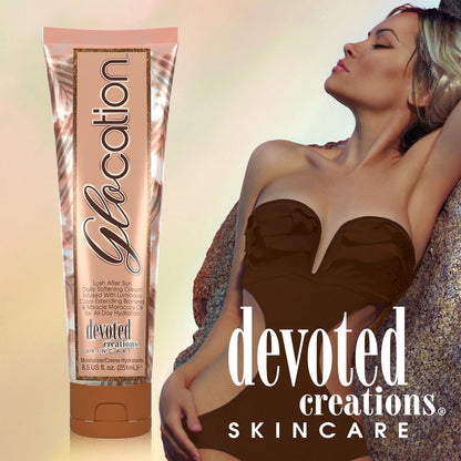 Devoted Creations Glocation - Lush After Sun Daily Softening Cream Moisturizer For All Day Hydration