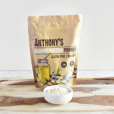 Anthony's Almond Protein Powder, 1 lb, Gluten Free, Non GMO, Plant Based Protein, Made in USA