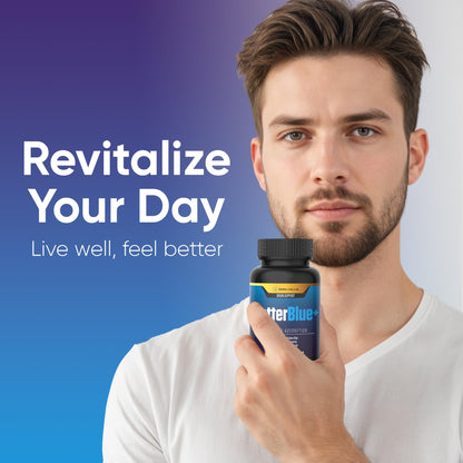 BETTER LIFE LAB Methylene Blue Capsules Pharmaceutical Grade – 60ct – Brain, Energy & Cellular Health Support