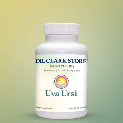 Dr Clark Store Uva Ursi Urinary Tract Support - 500 Mg, 100 Vegan Supplements, Immune Booster
