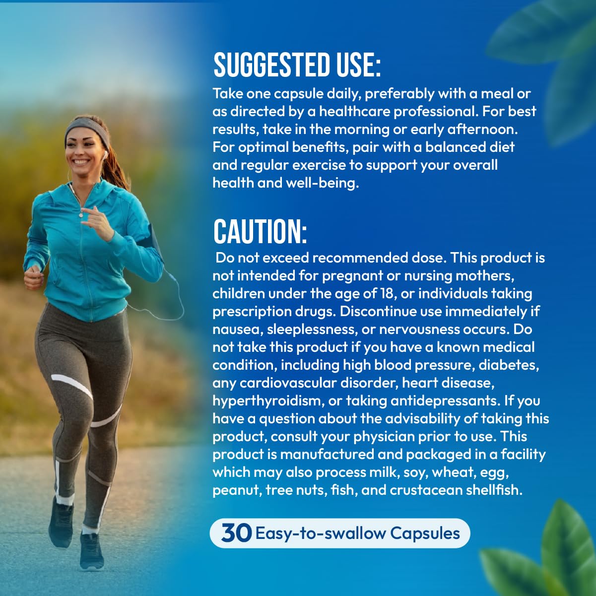 Dr Vitz Weight Loss Pills for Women – Fat Burner & Appetite Suppressant – Metabolism Booster with Chromium, Green Tea & Guarana – 30 Capsules – Caffeine Anhydrous for Energy Support