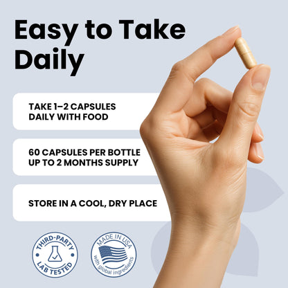 Luma Nutrition Vitamin B12 Methylcobalamin 1000 mcg - High Potency Vegan Supplements for Men & Women - Energy & Metabolism - Pure B12 Vitamins - 60 Capsules - Made in USA