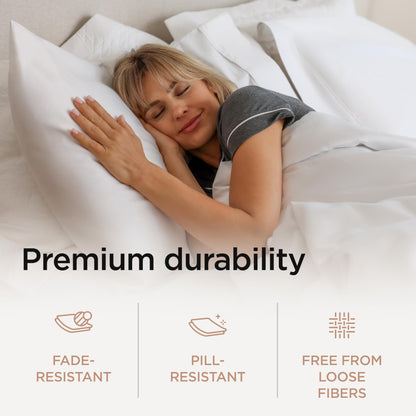 Threadmill 100% American Supima Cotton Sheets, Sheet Set 1000 Thread Count Luxury 4 PC Luxury Bedding Set, Hotel Quality Sateen Weave, Hotel Sheets with Elasticized Deep Pocket