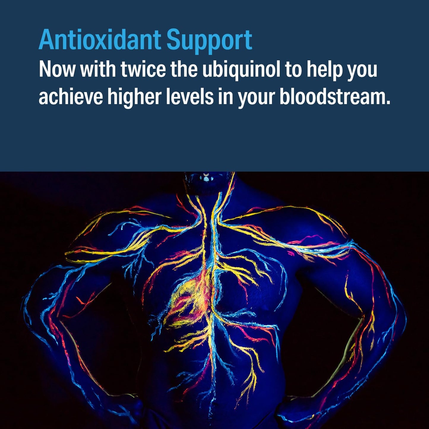 Advanced Bionutritionals Ubiquinol CoQ10, Increased Energy Production, Natural Antioxidant Supplement, Manufactured in The USA, 30 Softgel
