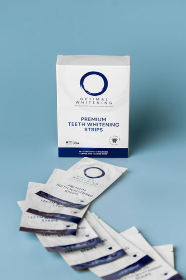 Teeth Whitening Strips for Sensitive Teeth | 14-Day Full Treatment Whitening Kit | Fast-Acting Whitening | Removes Tough Stains | Easy to Use, Comfortable Fit | Self Care & Personal Care Products