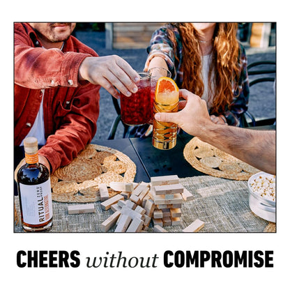RITUAL ZERO PROOF Rum Alternative | Award-Winning Non-Alcoholic Spirit | 25.4 Fl Oz (750ml) | Only 5 Calories | Sustainably Made in USA | Make Alcohol Free Cocktails