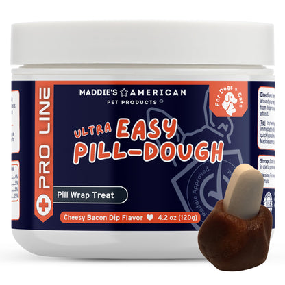 Ultra Easy Pill-Dough Treat Paste Wrap for Dogs & Cats - Forms a Custom Pocket to Hide Pet Medications - Pro Line