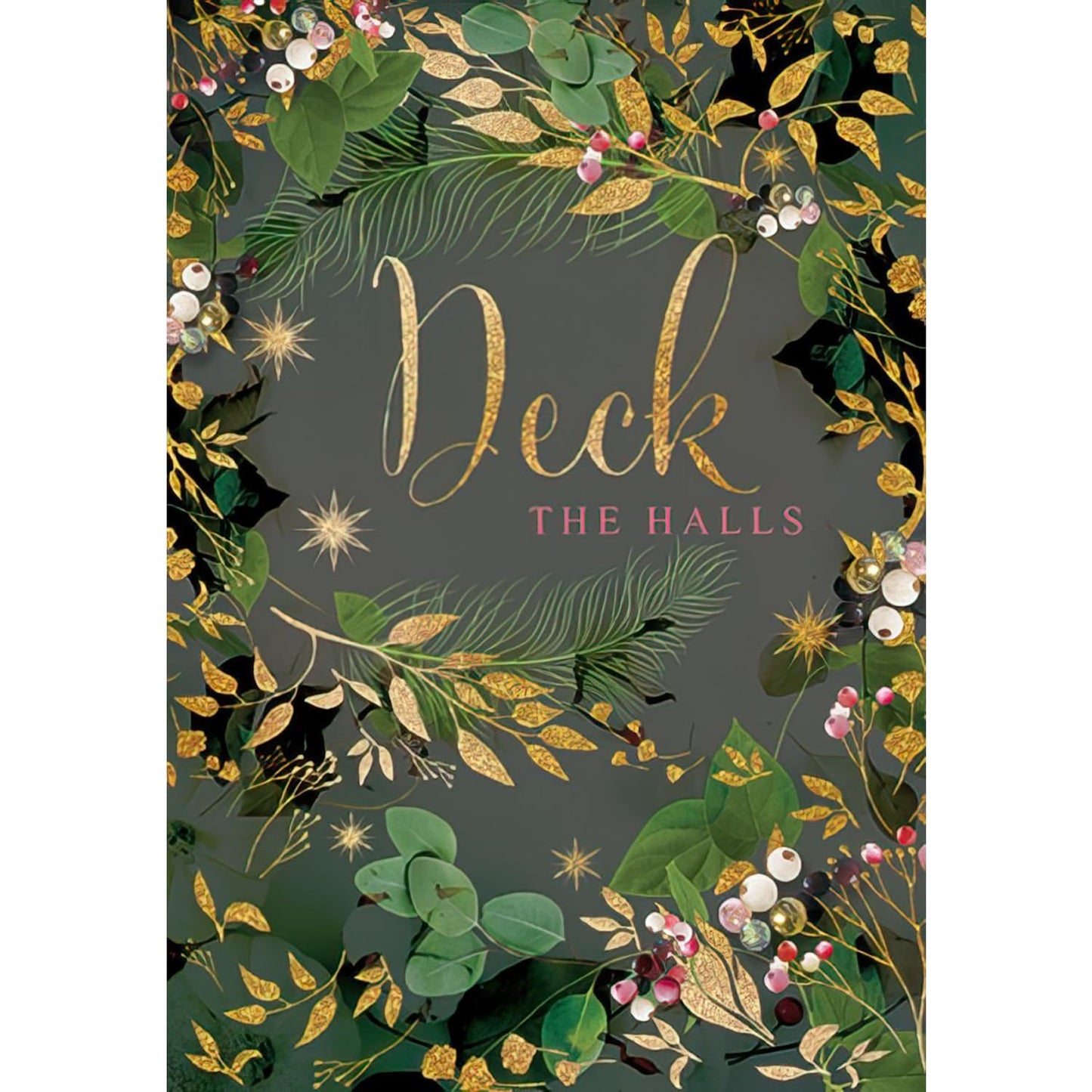 Leanin' Tree - Made In USA - A Holiday Formal Affaire by Lara Skinner - Pack of 20 Boxed Christmas Cards with Envelopes Merry Christmas Cards 2025 Bulk, Perfect for Sending Xmas Holiday Greetings