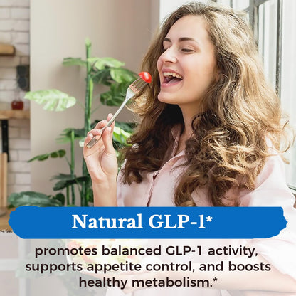 Vitalitown Akkermansia Probiotic GLP-1 with Chicory Inulin | 2 Billion TFU | Akkermansia Muciniphila Probiotics for Men & Women | Gut Health | Digestion | Non-GMO | 60 Veg Caps