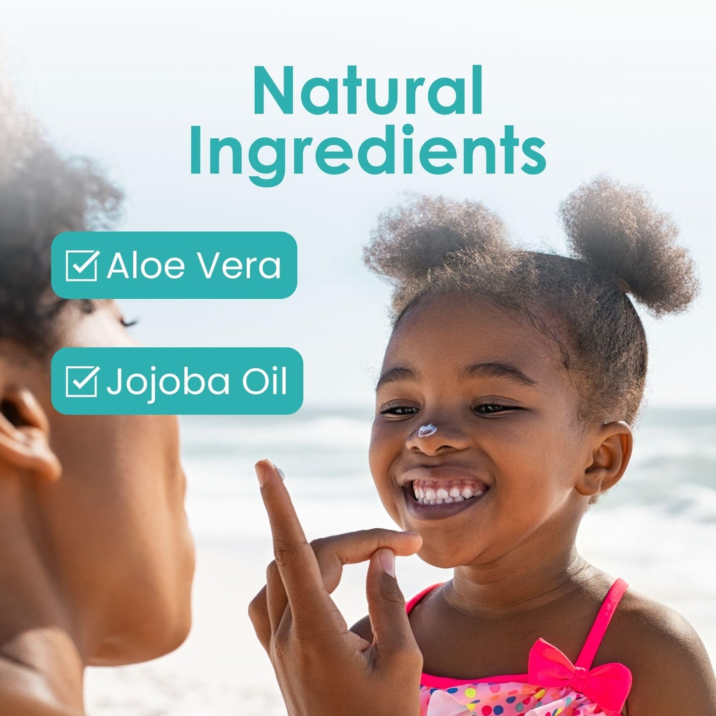 TruKid Easy On Mineral Sunscreen SPF 50 - All Natural Kids & Baby Sunscreen for Face & Body, Non-Toxic Zinc Oxide Sunblock Protection for Sensitive Skin, Unscented, FSA Eligible, Travel Size 3.4oz