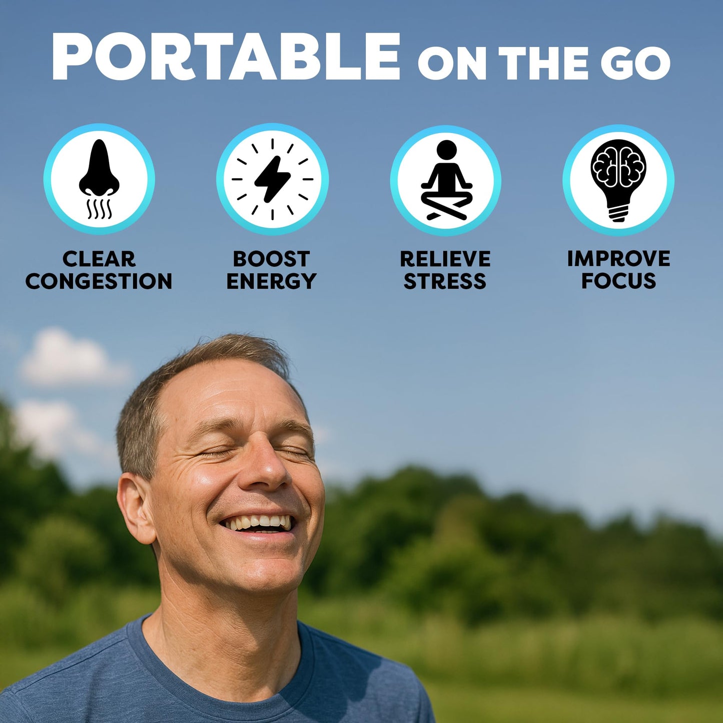 Nasal Sticks (Tropical Citrus) – Nasal Inhaler Stick for Allergy Support, Sinus Relief, Focus Boost – Menthol Vapor Inhalers with Essential Oils (Spark)