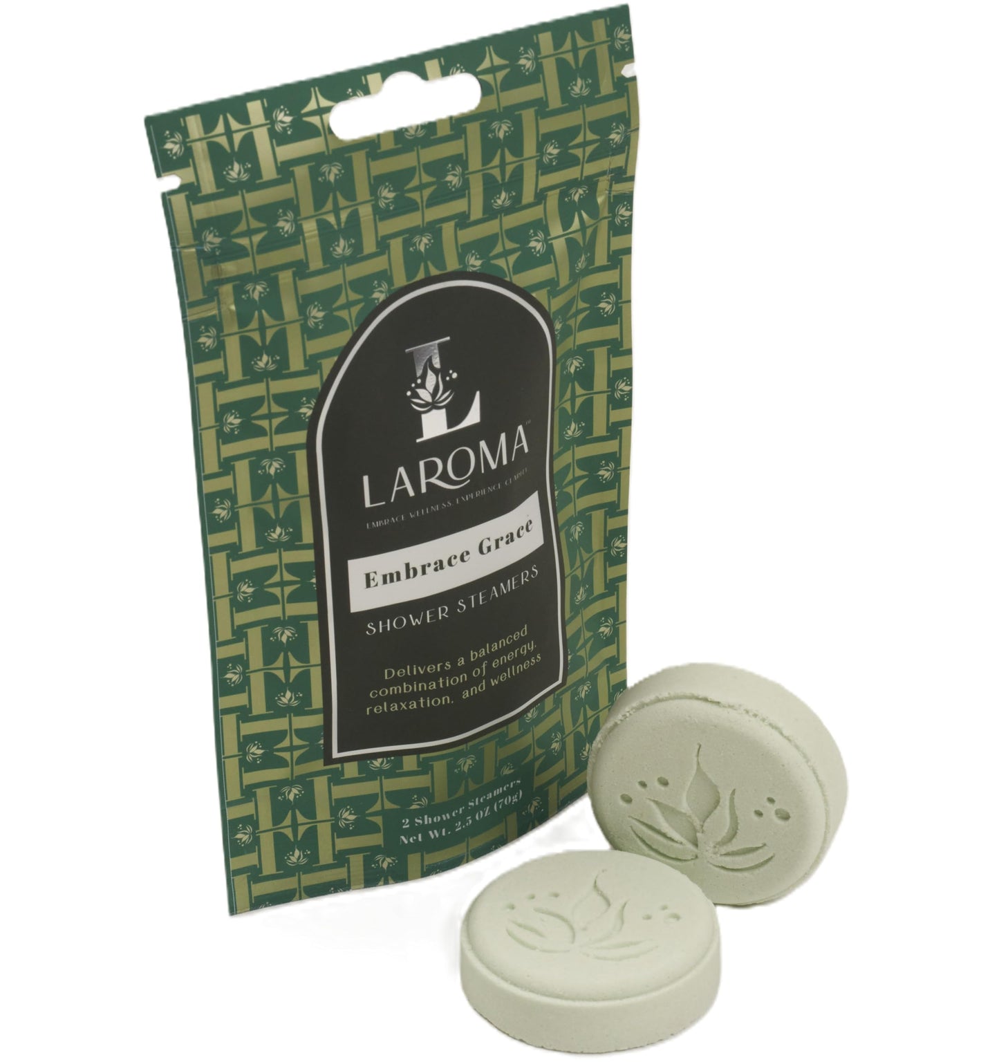 Laroma Aromatherapy Shower Steamers,10 Pack Shower Bombs for Men & Women, Made in The USA, 5 Essential Oil Blended Scents for Relaxation & Stress Relief