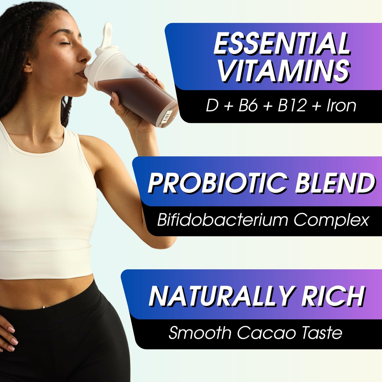 Instant Mushroom Powder 10:1 – Cordyceps Mushroom Supplement with Reishi, Chaga & Shiitake – Caffeine-Free Nighttime Drink with B6, B12, D + Probiotics – Best Mushroom Coffee Organic Blend (Sweet)