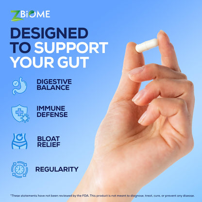 Probiotics + Prebiotics Supplement - 60 Billion CFU - 10 Strains, Lactobacillus, Butyrate & Acidophilus for Digestive, Gut & Body Wellness, Constipation, Diarrhea, Gas & Bloating, Men & Women, 30ct
