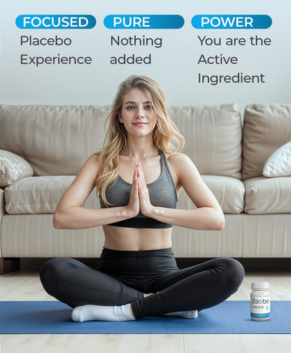 Zeebo Placebo Pills - Choose Tablet or Capsule Form (Tablets)