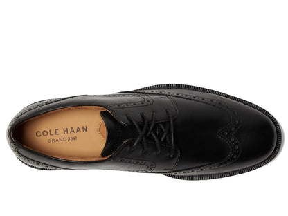 Cole Haan Men's Bedford Wingtip Oxford, Black, 10.5