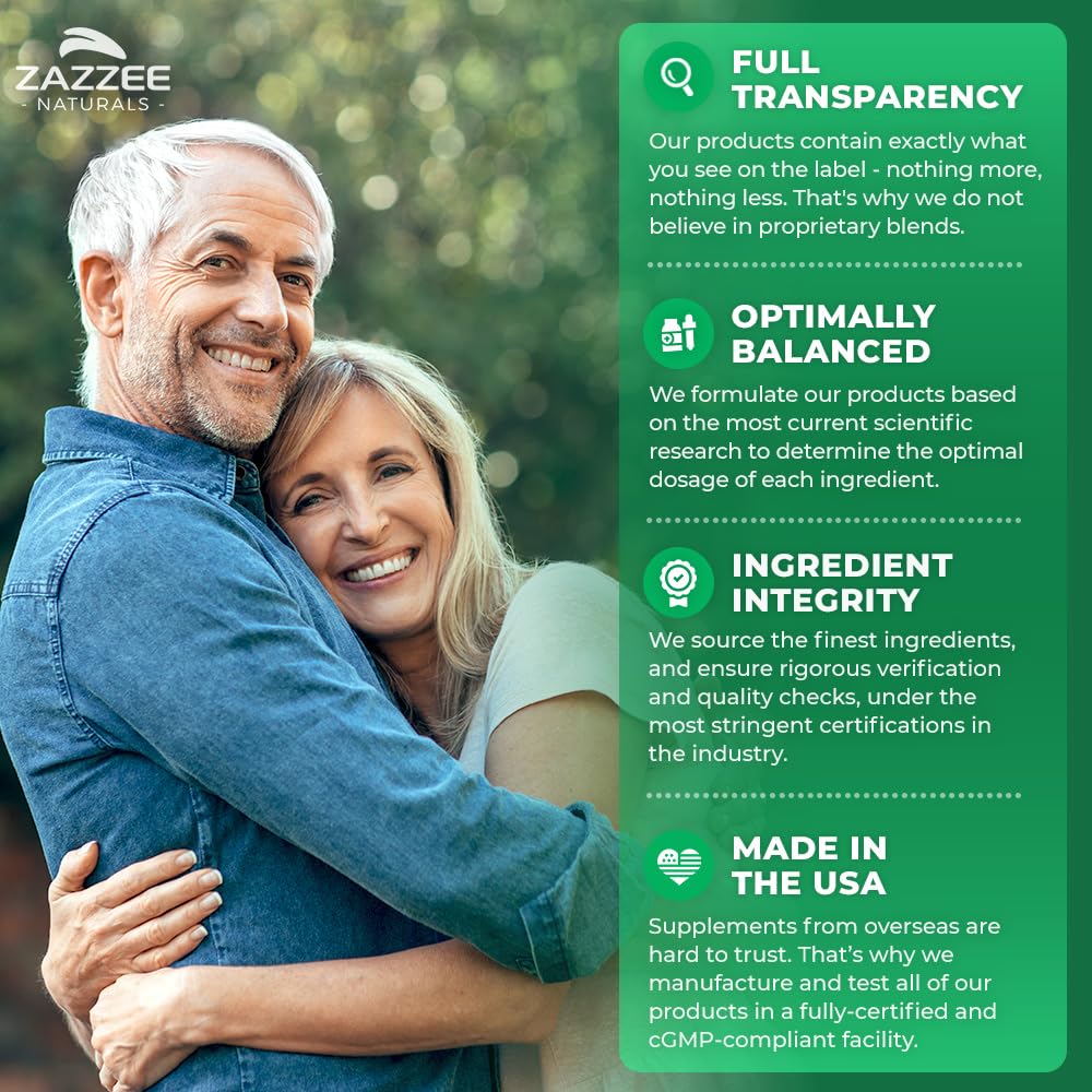 Zazzee Extra Strength Boswellia Serrata 10:1 Extract, 5000 mg Strength, 65% Boswellic Acid, 180 Vegan Capsules, 6 Month Supply, Standardized 10X High Potency, 100% Vegetarian, All-Natural, Non-GMO