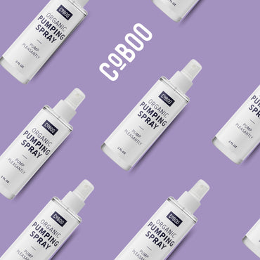 CoBoo Pumping Spray 2 Fl Oz | Organic Skin Lubricant for Breast Pumping | Pump Flange Spray for Breast Shields | Vegan & Lanolin Free, Made in USA | Helps Sore Nipples & Clogged Milk Ducts