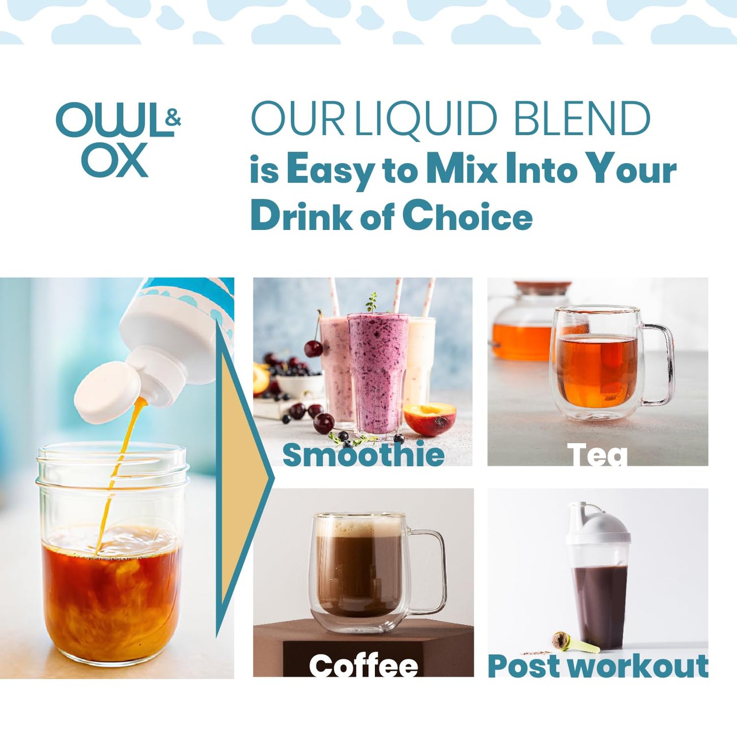Bovine Colostrum with MCT Oil, Lactoferrin, IgG by Owl & Ox | Grass Fed, US Based | Skin Health, Gut Health and Immune Support | Sugar Free, Keto Friendly, Non GMO