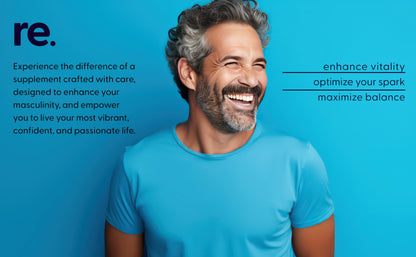 recomnd Nutrition - Man+ Formula, Energy Support, Muscle Support, and Prostate Health Supplements for Men with Vitamin E, Saw Palmetto, Red Korean Ginseng, and More, 120 Capsules