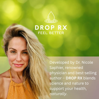 Drop Rx Intimacy by Dr. Nicole Saphier – Organic Maca Root, Ginkgo Biloba & Tribulus Terrestris, Liquid Supplement for Support, Non-GMO, Vegan, Gluten-Free, Kosher, Made in USA (2 Fl Oz)