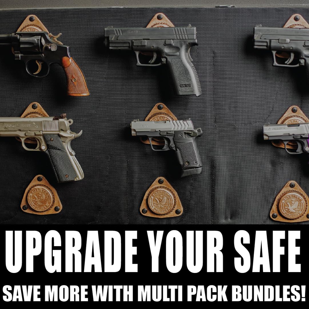 SofHold Gun Magnet Mount - Magnetic Holder for Car, Home and Play. Made in The USA (Come and Take it Rustic)