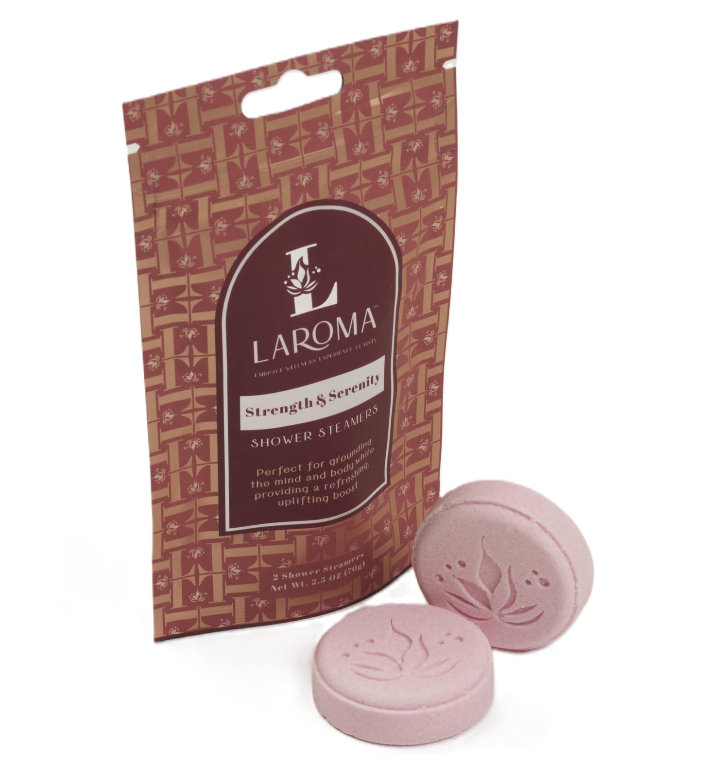 Laroma Aromatherapy Shower Steamers,10 Pack Shower Bombs for Men & Women, Made in The USA, 5 Essential Oil Blended Scents for Relaxation & Stress Relief