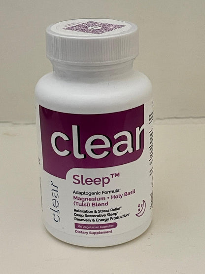 Clear Probiotics Sleep Supplement with Holy Basil & Magnesium