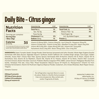 GEM Cognition Bundle - Natural Brain Health Supplement for Focus, Memory, Stress Support & Relaxation | with B-Vitamins, Magnesium, Turmeric & Adaptogens | Plant-Based Whole Food Vitamins, Vegan