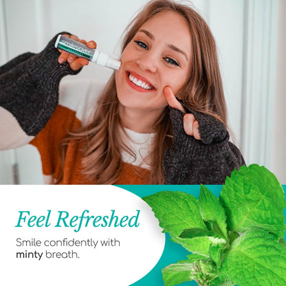 Smilesaver Retainer Cleaner Spray – Invisalign, Mouth Guard, and Denture Cleaner – Quick Oral Care for Aligner & Retainer Hygiene – Natural, Portable & Minty Fresh Oral Care Products (1oz) (Pack of 6)