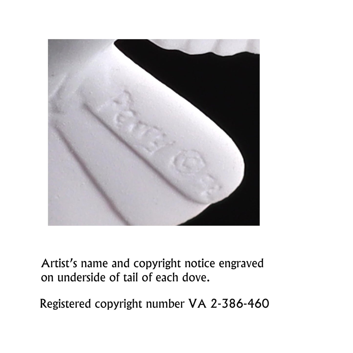 Home Alone 2 Doves Pair Authentic REPLICAS USA Made Direct from John Perry who Created Them for The Movie