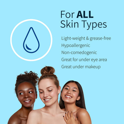 Ebanel Hyaluronic Acid Serum for Face with Peptides, Hydrating Age-Defying Serum with Vitamin C, E, B5, Niacinamide, Aloe, Jojoba Oil & MSM, Helps Visibly Plump, Firm & Smooth Skin, Supports Even Tone