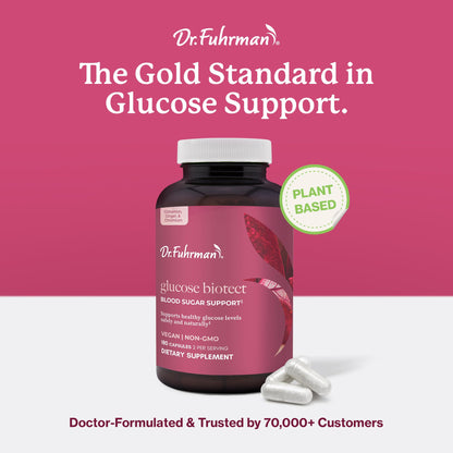 Dr. Fuhrman Glucose Biotect Natural Blood Sugar Support 180 Capsules