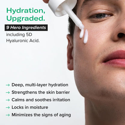 serum junkie PLUMP Hyaluronic Acid Serum with 5D Hyaluronic Complex, Ectoin, Plant Ceramides, Vitamins B5 & E, Deep Hydration, Strengthens Skin Barrier, Fragrance-Free, 1 fl oz