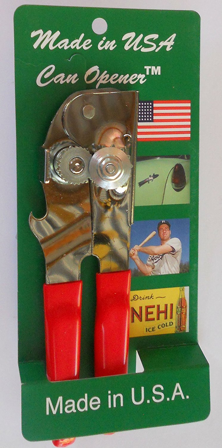 Made in USA Can Opener (Red)