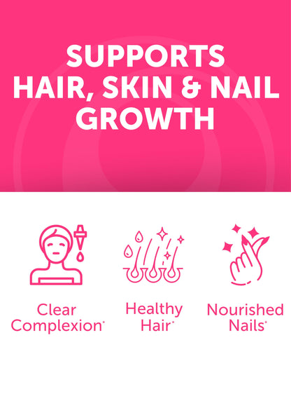 Lunakai Collagen & Biotin Gummies Bundle - Vitamins for Hair, Skin and Youthful Appearance - Non-GMO Anti Aging Protein Supplements for Men & Women - 30 Days Supply