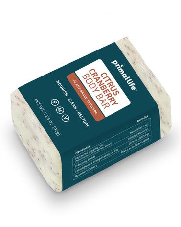 Primal Life Organics- Body Wash Bar (Citrus Cranberry)