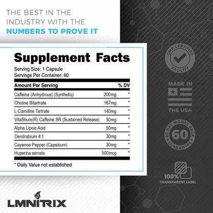 Burnz EXT - Extreme Thermogenic Fat Burner - Powerful Weight Managment Aid, Stronger Than Most Diet Pills - True Plateau Destroyer - Lose Weight Fast for Men and Women - Real Results - 60ct