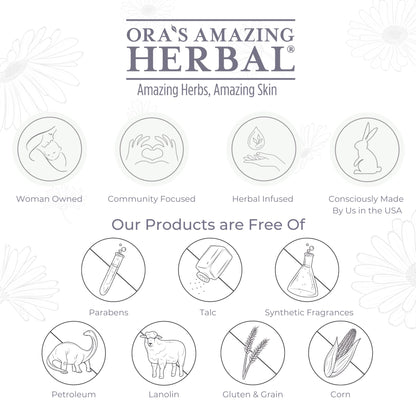 Ora's Amazing Herbal Calendula Oil with Licorice, Jojoba, Fragrance Free, Unscented, Facial Cleansing, Moisturizing, Eczema & Sensitive Skin, Cold Pressed Oils, Recycled Plastic, 2 oz Travel Size