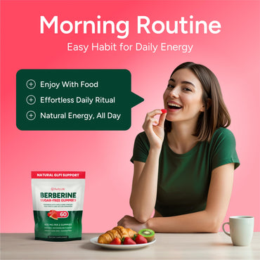 GLP1 Support for Weight Loss - Sugar-Free Berberine Complex Gummies w Ceylon Cinnamon, Milk Thistle, ACV [AMPK Metabolic Activator] Berberine Supplement for Appetite Control, Carb Blocker & Fat Burn