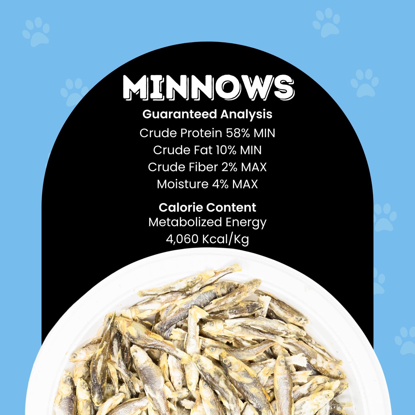 hotspot pets Freeze Dried Minnows - Healthy Treats for Cats & Dogs -1 Pound Big Bag (Made in USA) All Natural, High Protein, Rich in Omega-3s, Grain-Free,Perfect for Training, Topper or Snack