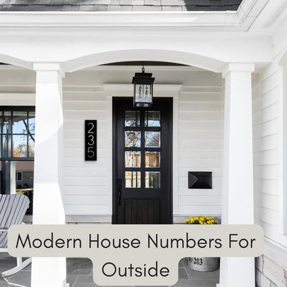 House Number Sign House Numbers For Outside Plaque Address Signs For Houses