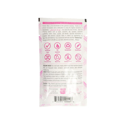 FOREVER NEW Granular Detergent Powder - Delicate Laundry Care Wash - Original Scented, 1 oz Travel Packets x10