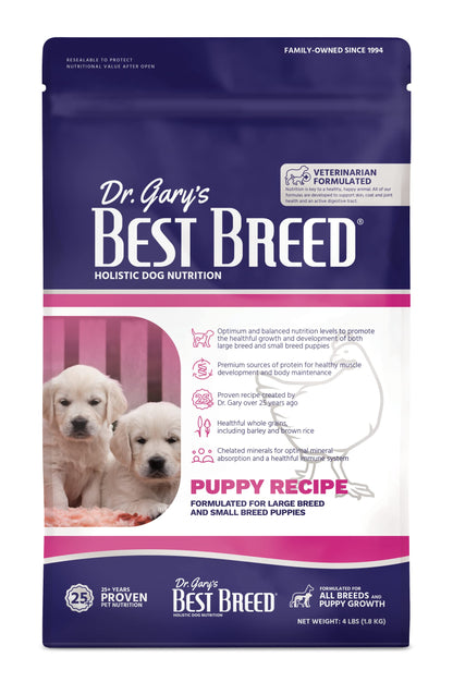 Best Breed Puppy Diet Made in USA [Natural Dry Puppy Food for Large Breed and Small Breed Puppies]