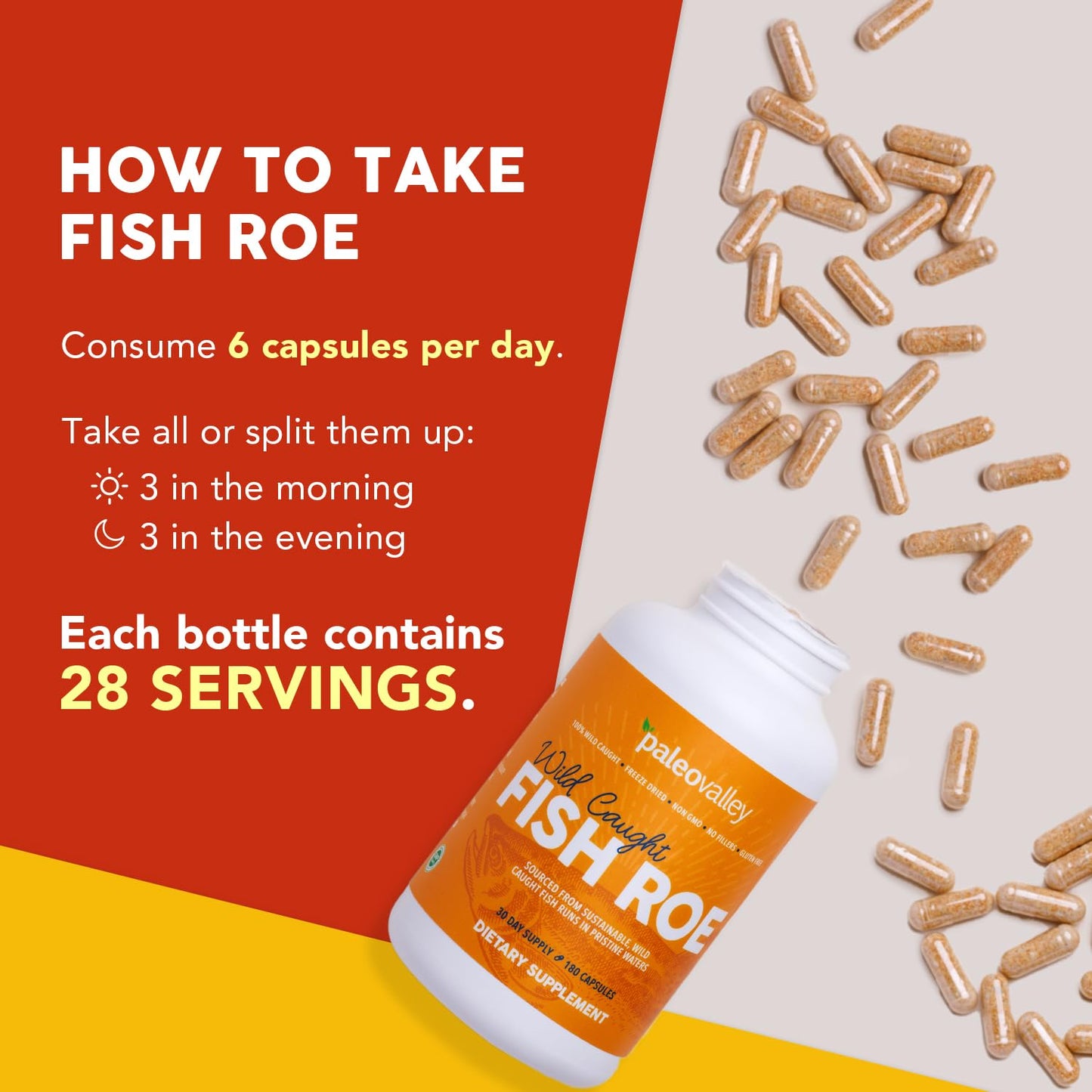 Paleovalley Wild Caught Fish Roe